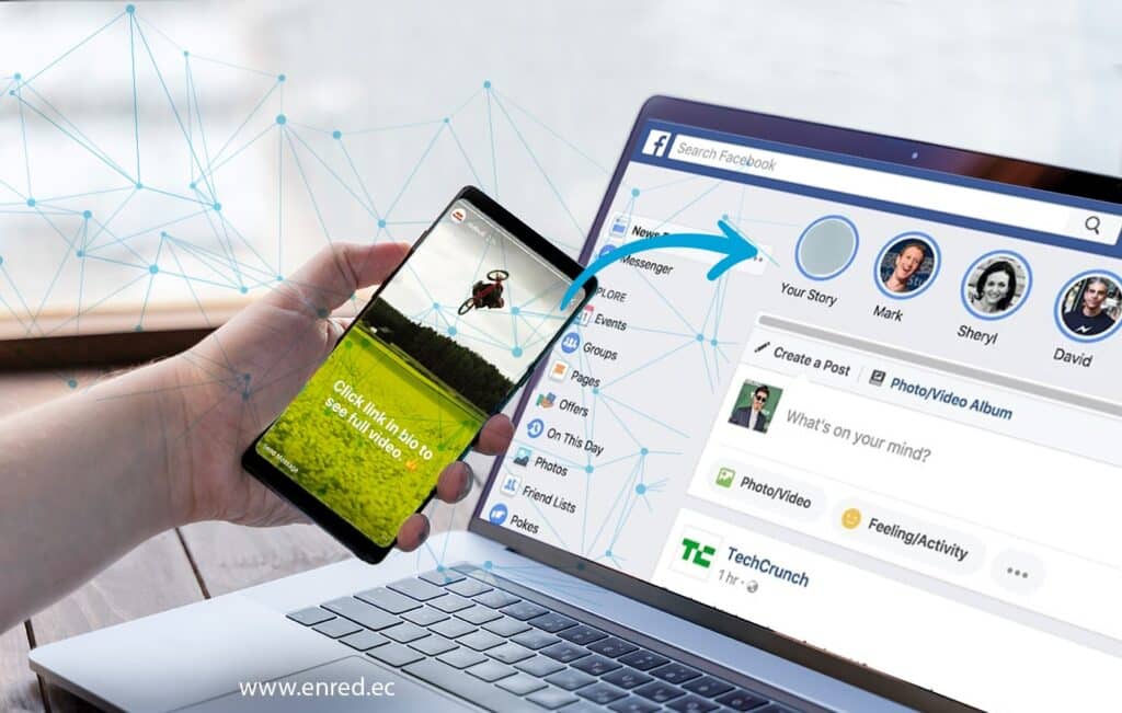 Las historias de Instagram ahora se podrán ver en Facebook