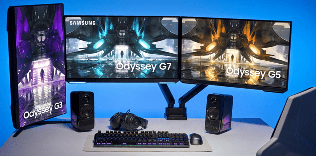 Monitores futurista