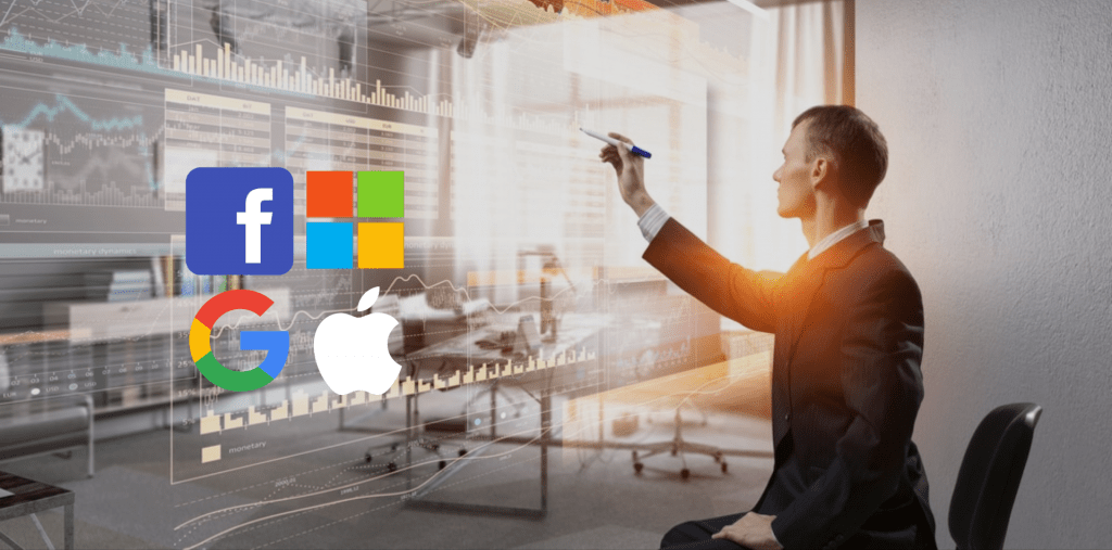 Google Apple Microsoft y Facebook