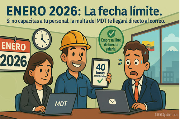 ¿Sabías que existe el Acuerdo Ministerial MDT-2025-006 que obliga a capacitar a todo tu personal durante 40 horas en 2025?