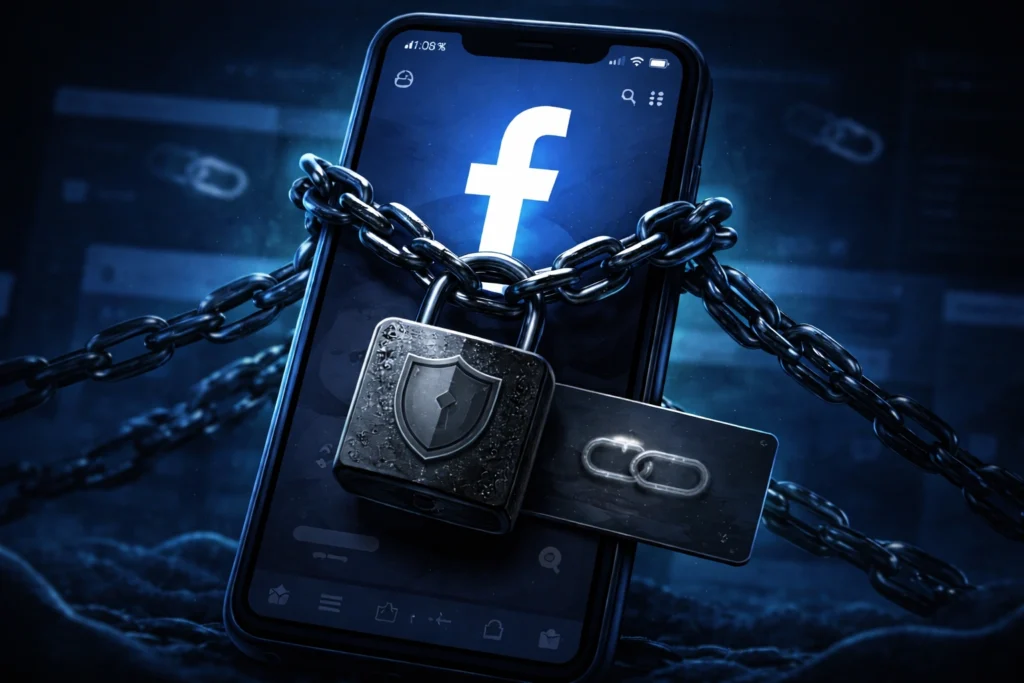 Restricción de Meta Facebook